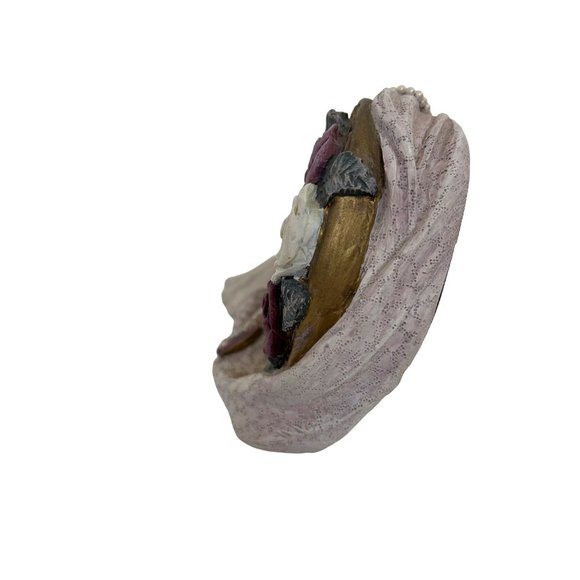 Figi Graphics Boudoir Reflection Vintage 1996 Victorian Clock Resin 1AA Battery - Picture 17 of 17